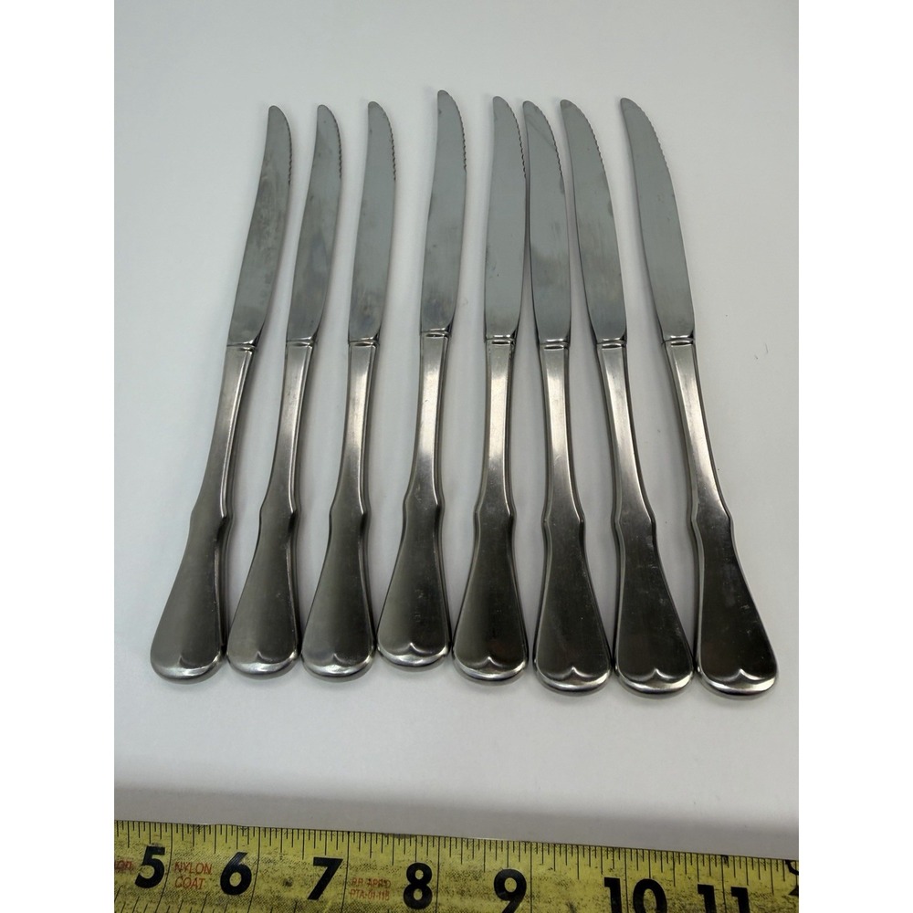 Oneida Patrick Henry Stainless Steak Knives Lot Of 8 Replacements